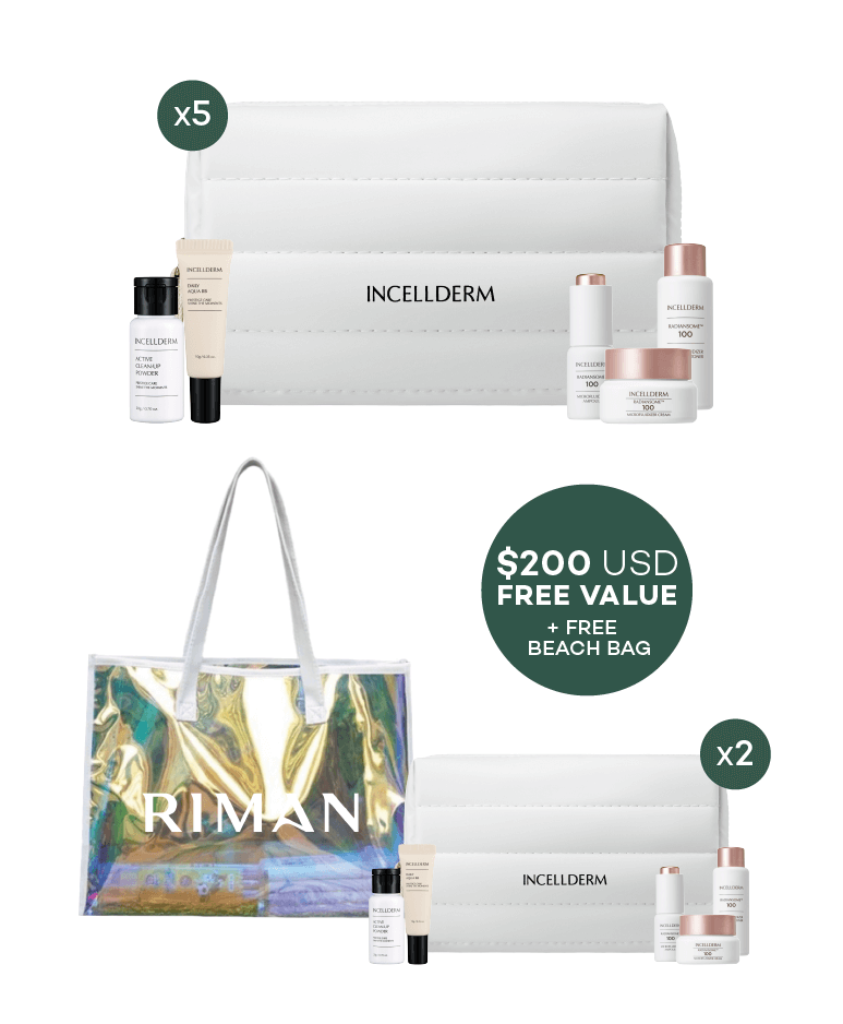 RIMAN RADIANSOME RITUAL TRAVEL KITS, BUY 5 GET 2 RADIANSOME FREE