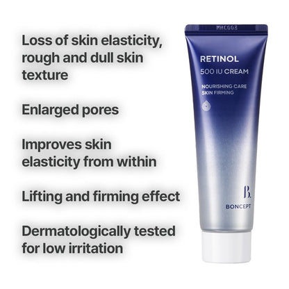 Boncept - Retinol 500IU Cream Nourishing Care Skin Firming 50ml