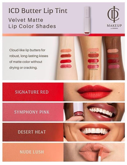 Riman Incellderm ICD Makeup Butter Lip Tint Velvet Matte Olive Young USA product alternative
