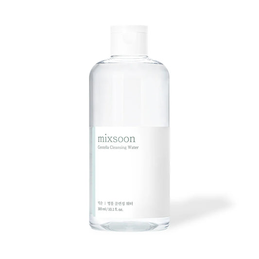 Mixsoon Centella Cleansing Water 300ml – Gentle Korean Micellar Cleanser