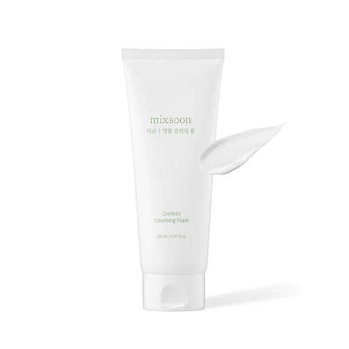 Mixsoon Centella Cleansing Foam 150ml – Gentle Korean Facial Cleanser