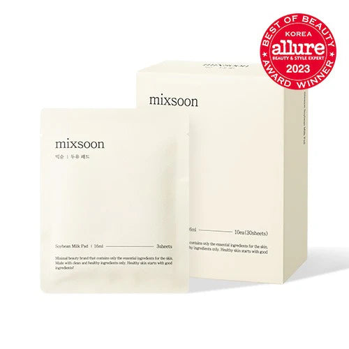 Mixsoon Soybean Milk Pads (10ea) – Hydrating Korean Facial Pads