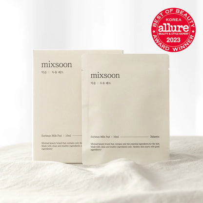 Mixsoon Soybean Milk Pads (10ea) – Hydrating Korean Facial Pads