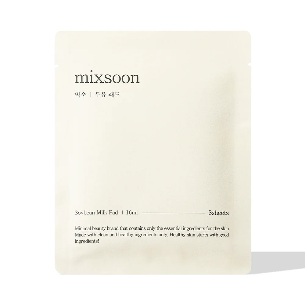 Mixsoon Soybean Milk Pads (10ea) – Hydrating Korean Facial Pads