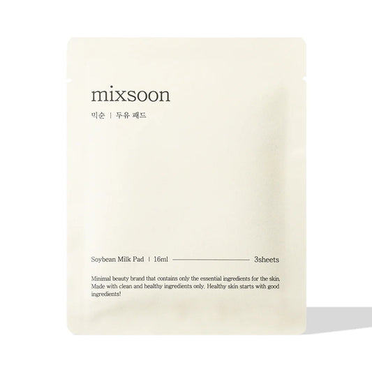 Mixsoon Soybean Milk Pads (10ea) – Hydrating Korean Facial Pads