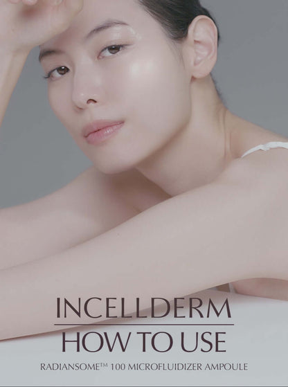 Riman Incellderm RADIANSOME100 Microfluidizer Ampoule Olive Young USA product alternative